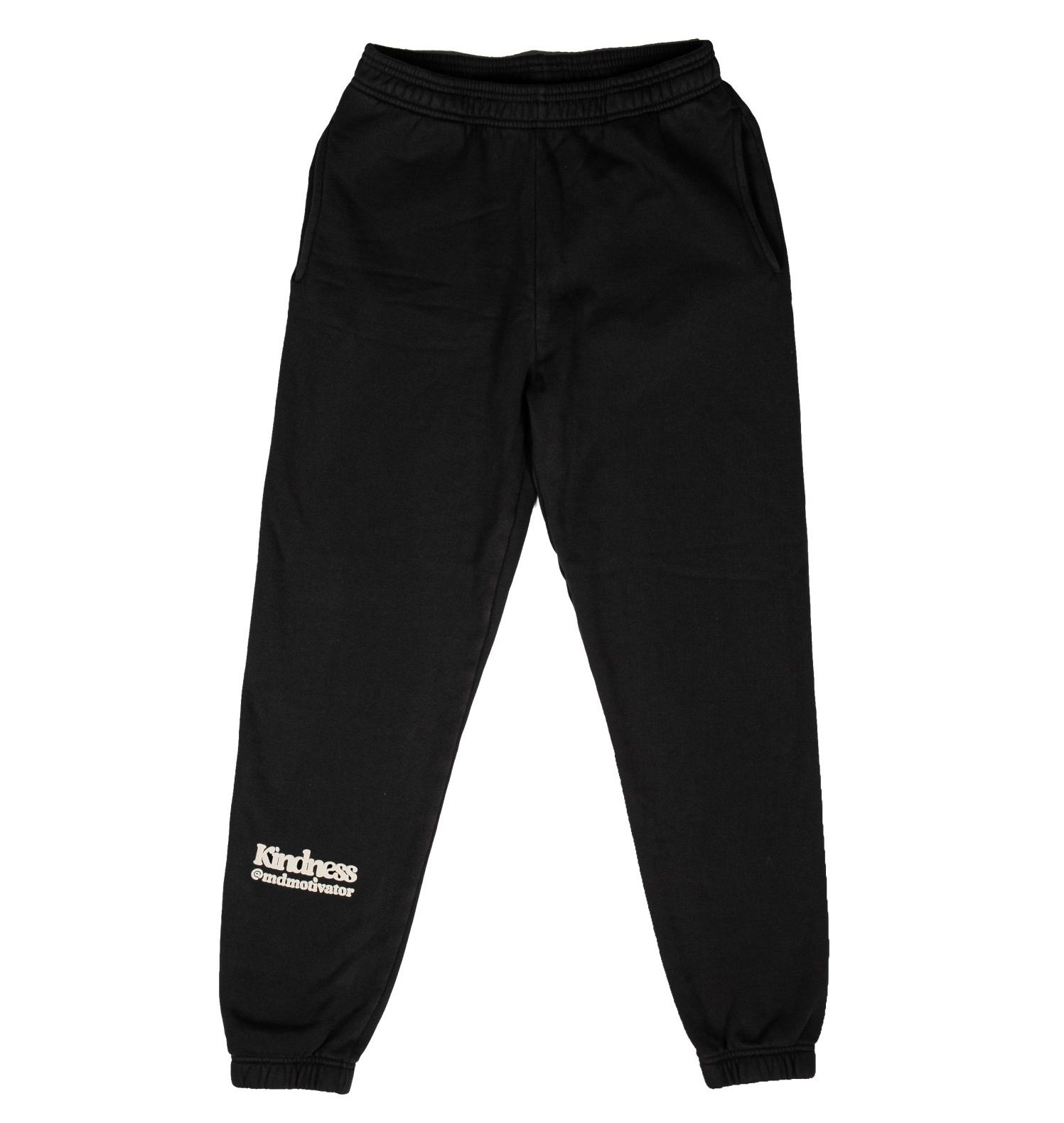 Kindness Is Cool - Jet Black Sweatpants