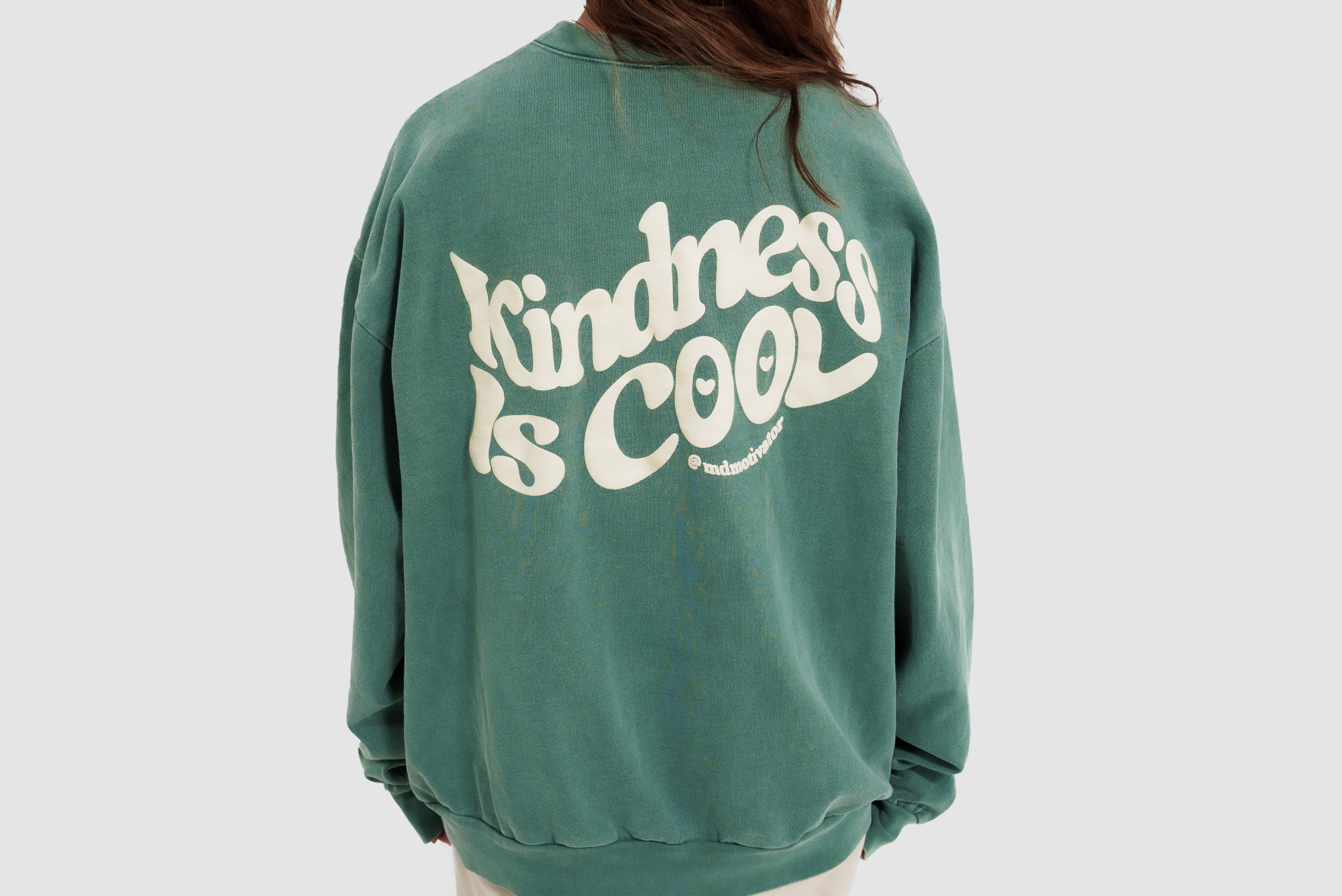 Crewneck Sweatshirt with Graphic on Front