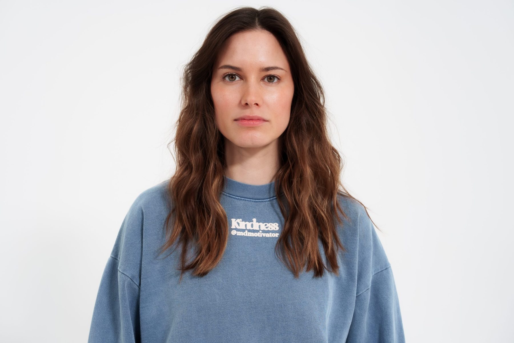 Kindness Is Cool - Maritime Blue Sweatshirt