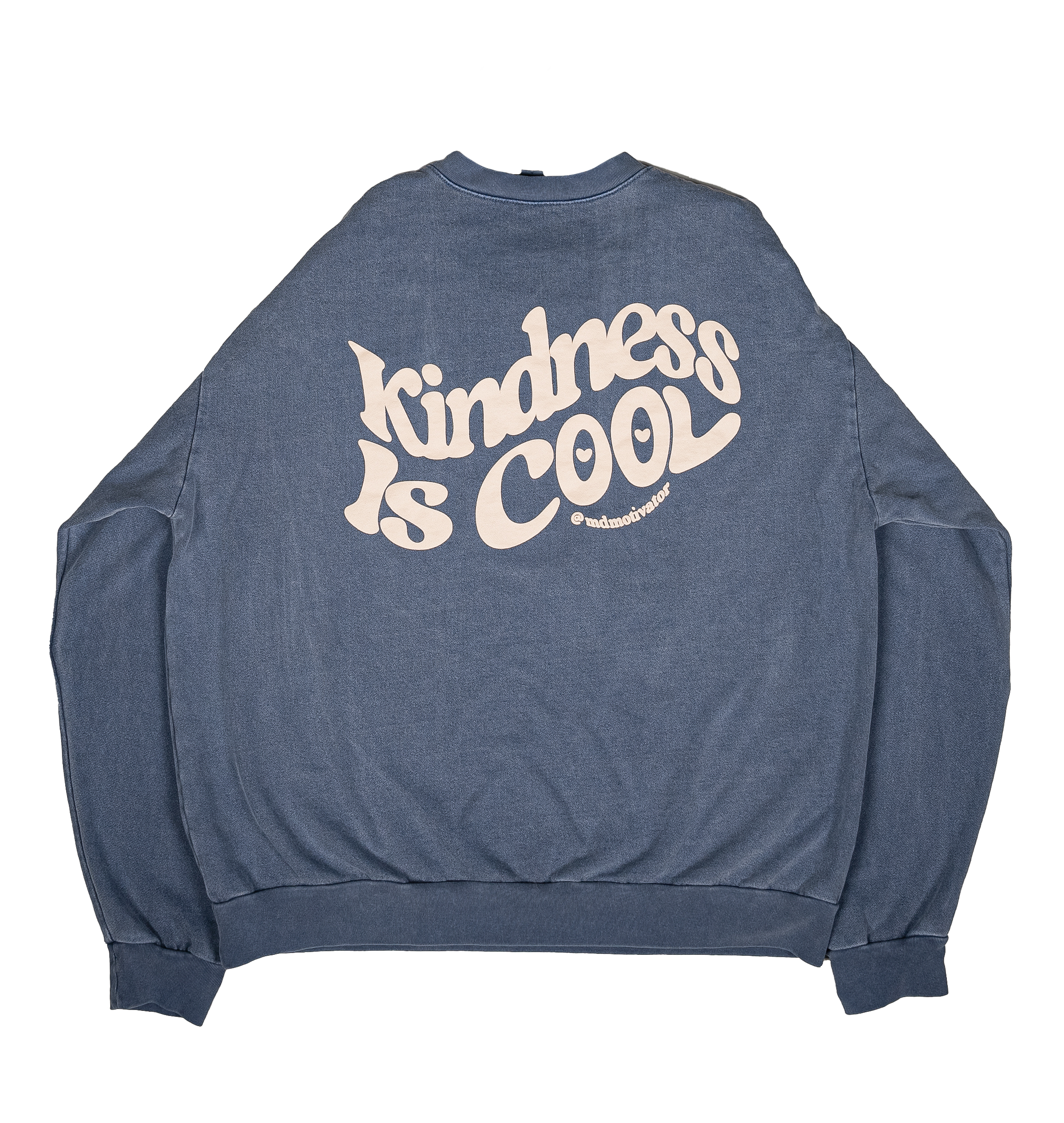 Kindness Is Cool - Maritime Blue Sweatshirt